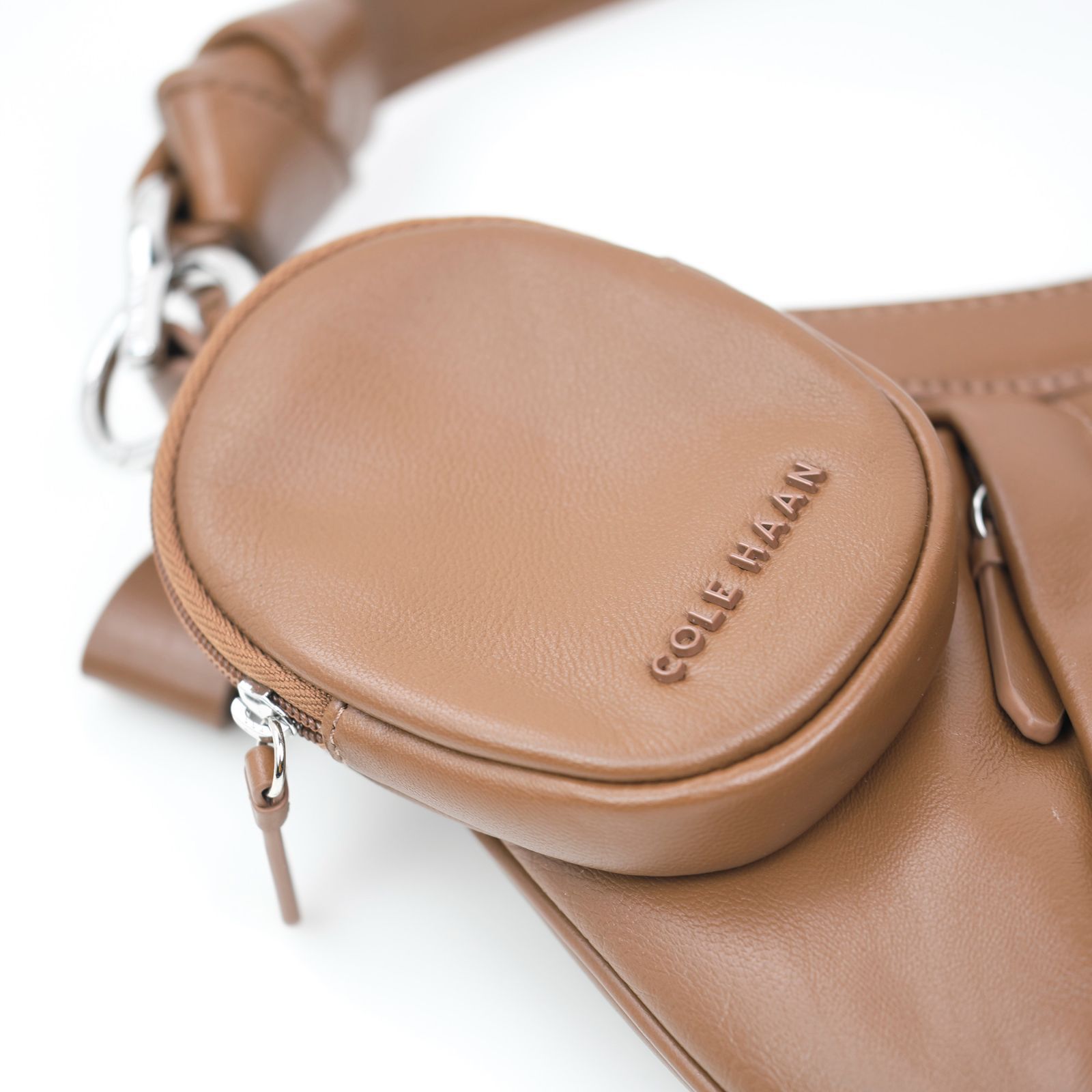 コールハーン　キルテッド ホーボー バッグ　ニューキャラメル 楽天市場】コールハーン COLE HAAN キルテッド レザー ホーボーバッグ