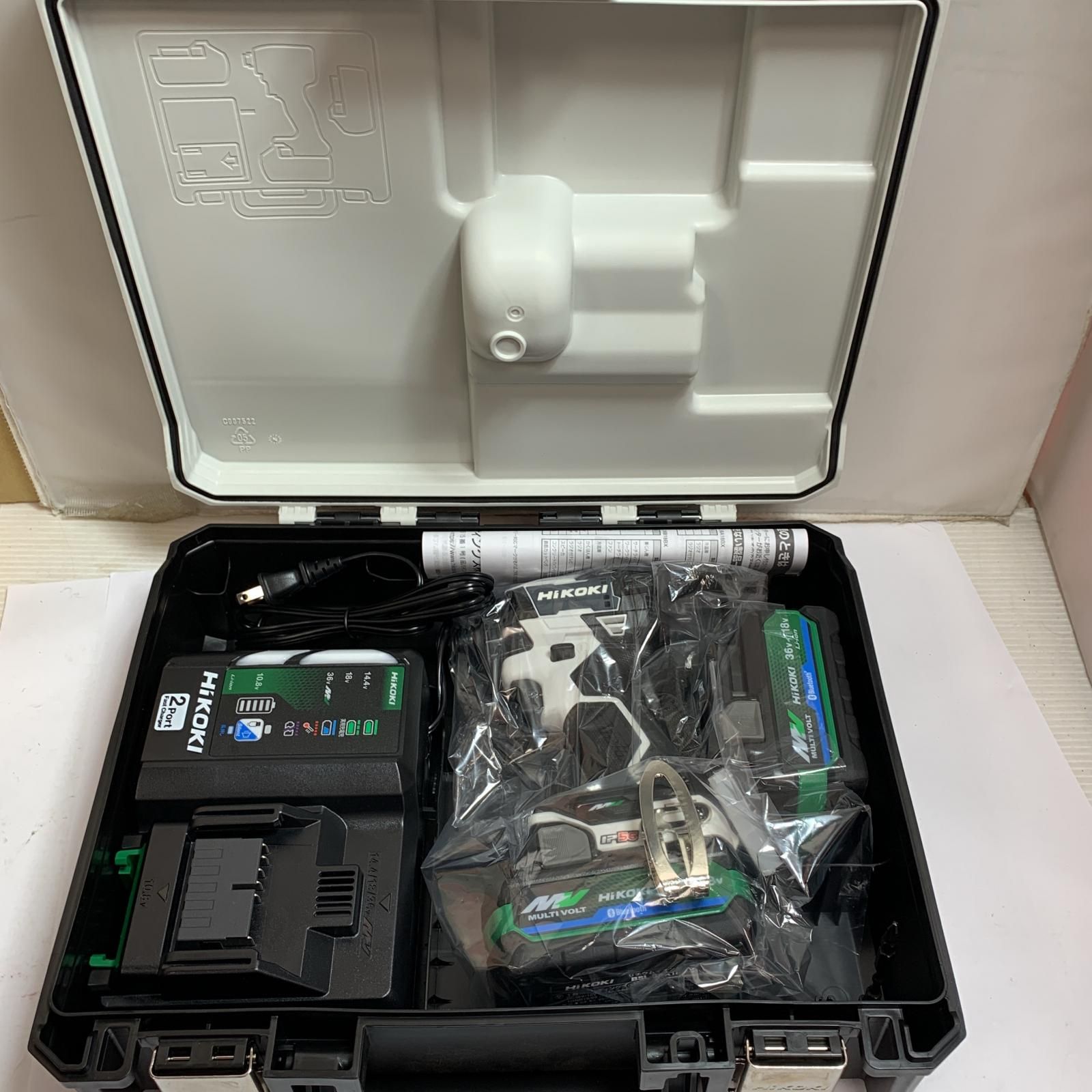 ♭♭HiKOKI ハイコーキ コードレスインパクトドライバ 特別 色 WH36DD 2XHSZ FW フロスティホワイト