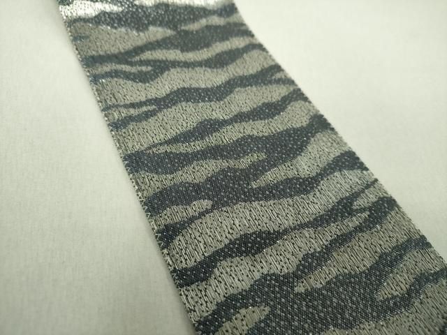 平和屋着物●男性　双方向　角帯　霞文　銀糸　正絹　逸品　DAAS3655ps 平和屋着物○男性 双方向 角帯 霞文 銀糸 正絹 逸品 DAAS3655ps - メルカリ