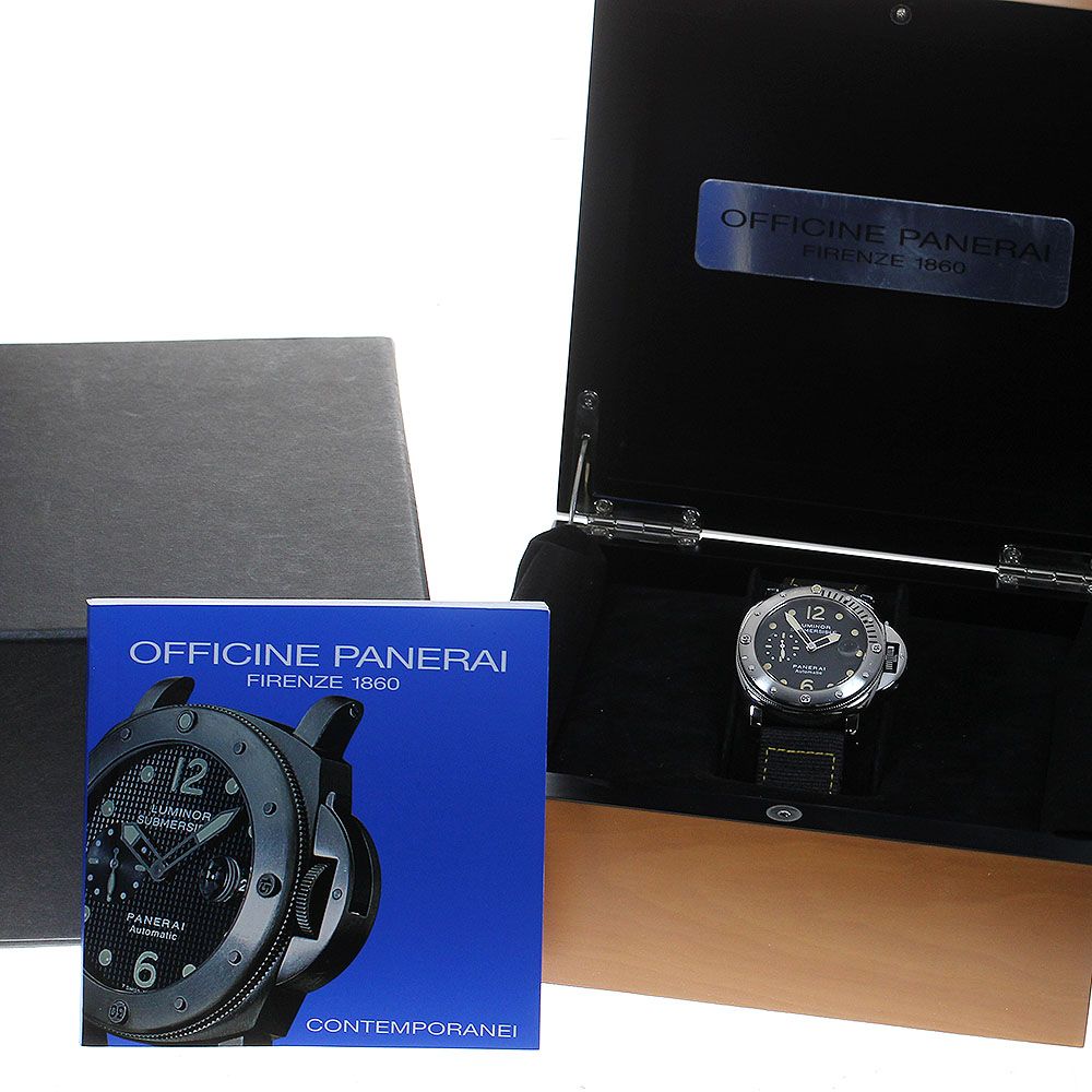 パネライ PANERAI PAM00024 ルミノール サブマーシブル スモールセコンド 自動巻き メンズ 箱付き_815080 パネライ PANERAI PAM00024 ルミノール サブマーシブル スモール
