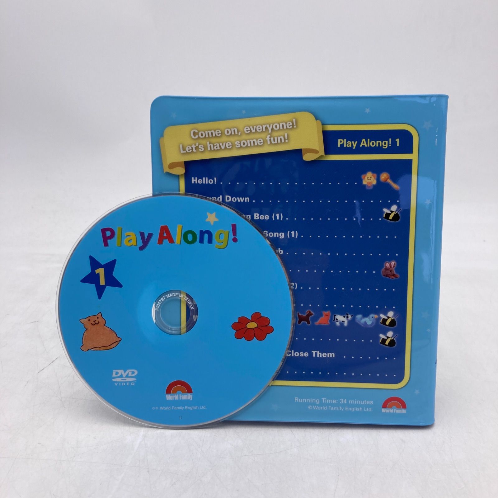 プレイアロング DVD おもちゃ付 ディズニー英語システム DWE プレイ