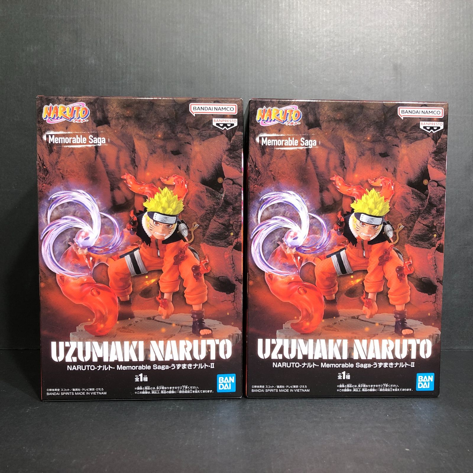 城東86-107】NARUTO Memorable Saga うずまきナルト Ⅱ 2体