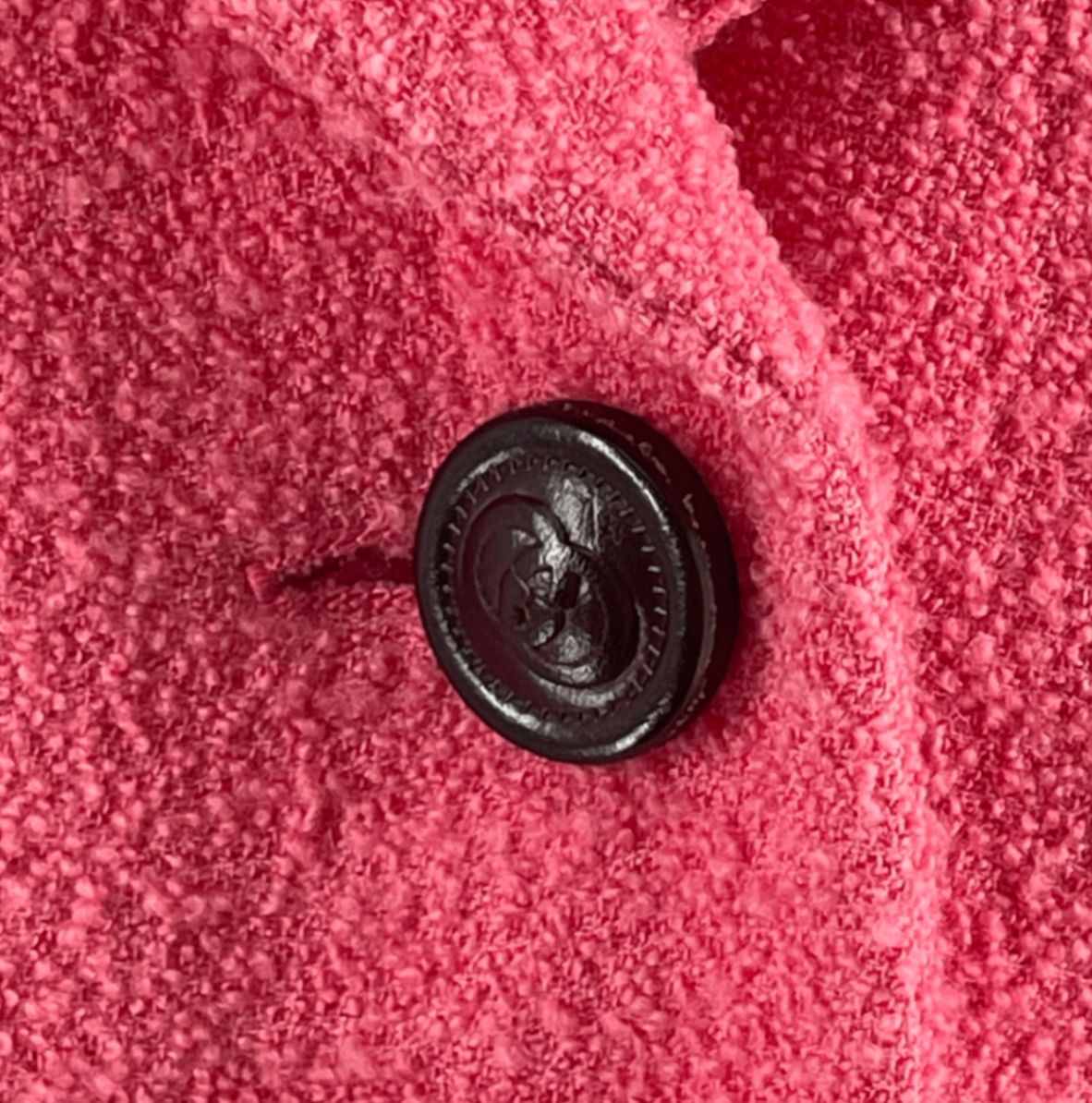 ★極美品★GUCCI グッチ ツイードジャケット★ 極美品 GUCCI グッチ ウール レザー ツイード ジャケット ピンク