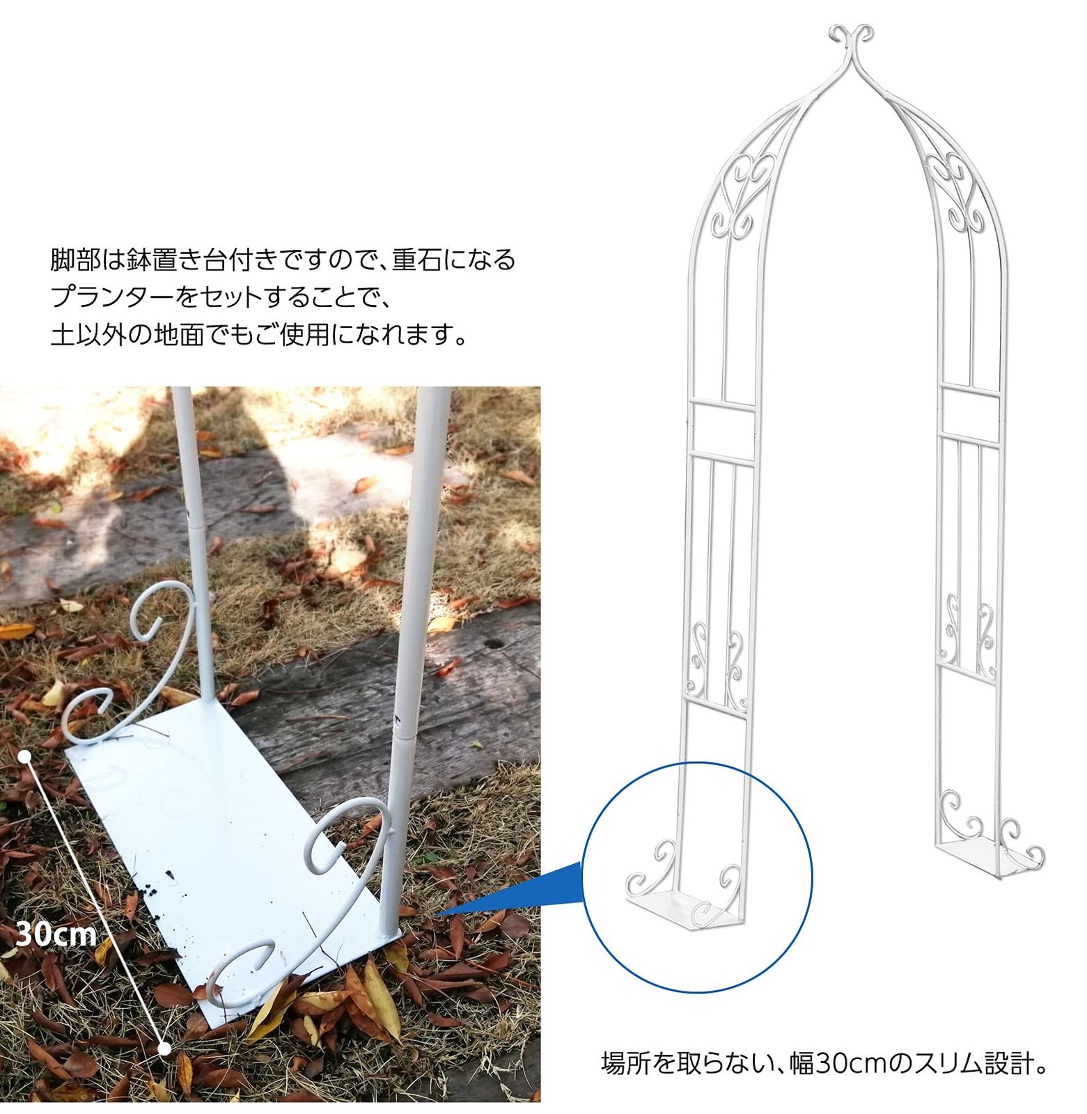 ダークブロンズ フルアーチ