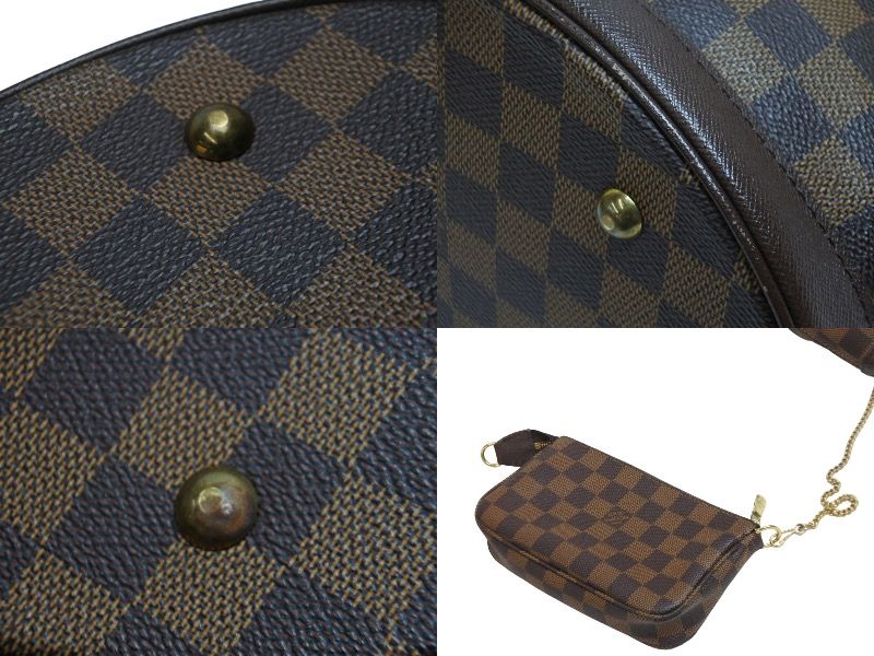 LOUIS VUITTON ルイ・ヴィトン ダミエ マレ ショルダーバッグ ポーチ