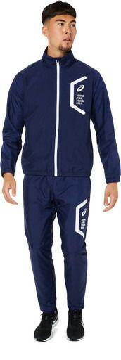 アシックス 裏トリコットブレーカーＪＫＴ　スリム ピーコート XS