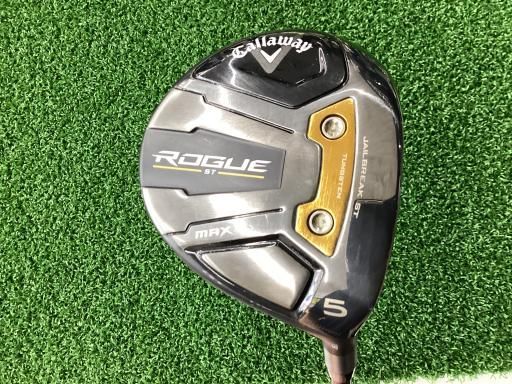 中古 試打用 右用 キャロウェイ ROGUE ST MAX ローグ ST マックス フェアウェイウッド オリジナルカーボン 5W フレックスR 中古 試打用 右用 キャロウェイ ROGUE ST MAX ローグ ST