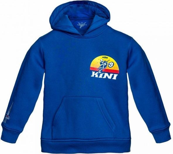 KINI Racing / キニレーシング バイク用 キッズ用 アドベンチャー パーカー クラシック ブルー サイズ XS/116 | 3L5023051