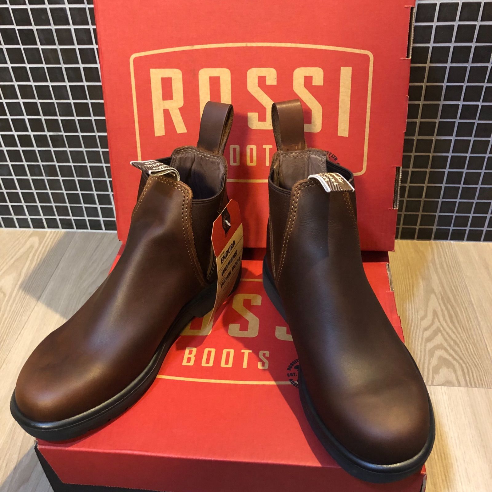 レア？！☆ ROSSI BOOTS ENDURA WORK BOOT 【22.0cm