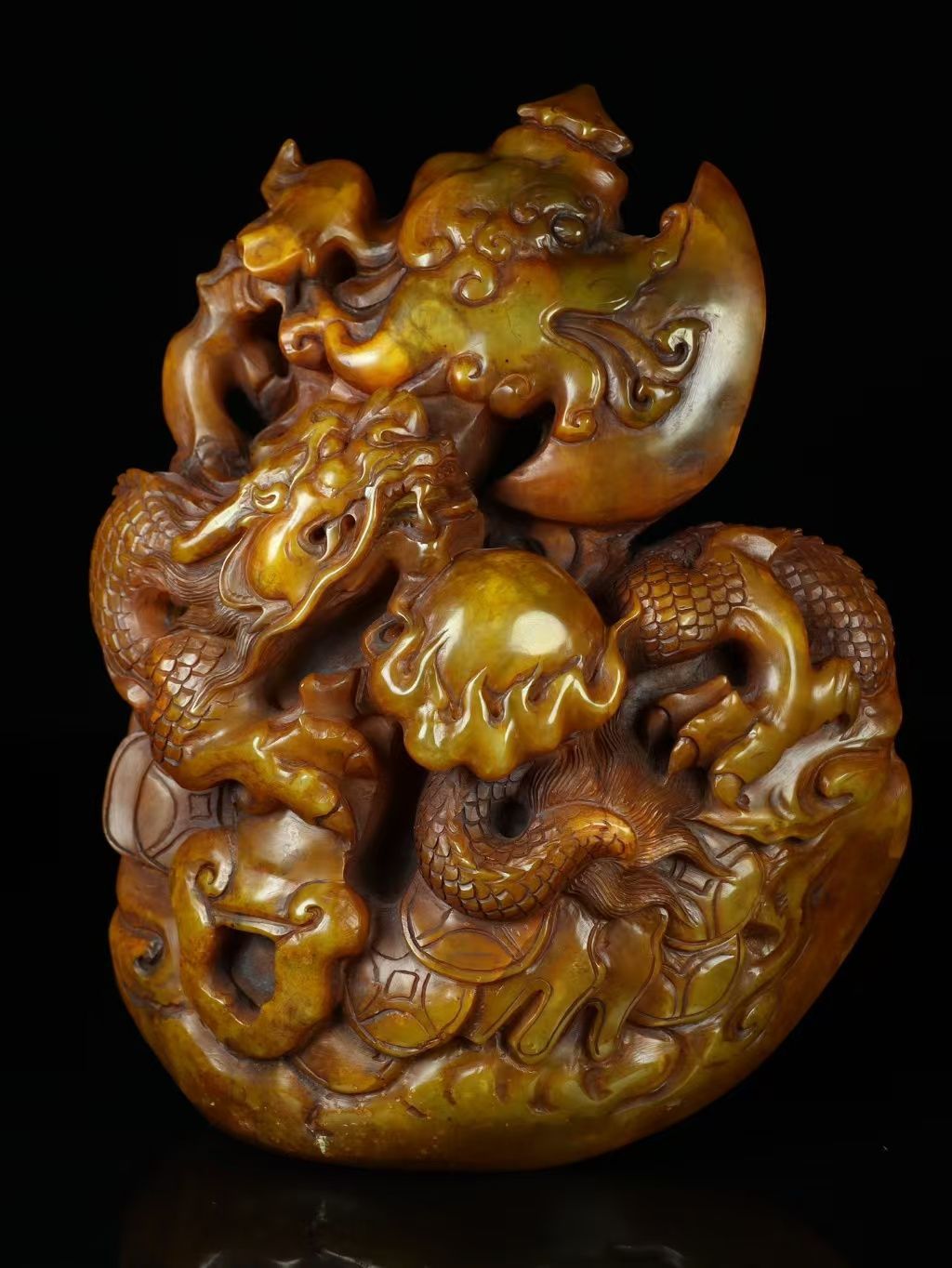 人気ガラス工芸作家　手吹硝子花瓶　文化勲章受賞 藤田喬平　飾瓶　作家 在銘 人気ガラス工芸作家 手吹硝子花瓶 文化勲章受賞 藤田喬平 飾瓶 作家