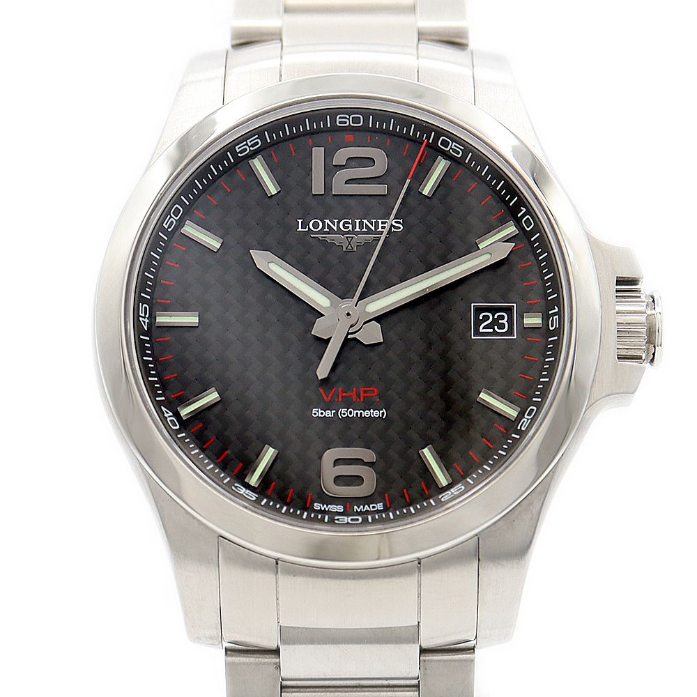 電池交換済 LONGINES ロンジン コンクエスト VHP L3.716.4