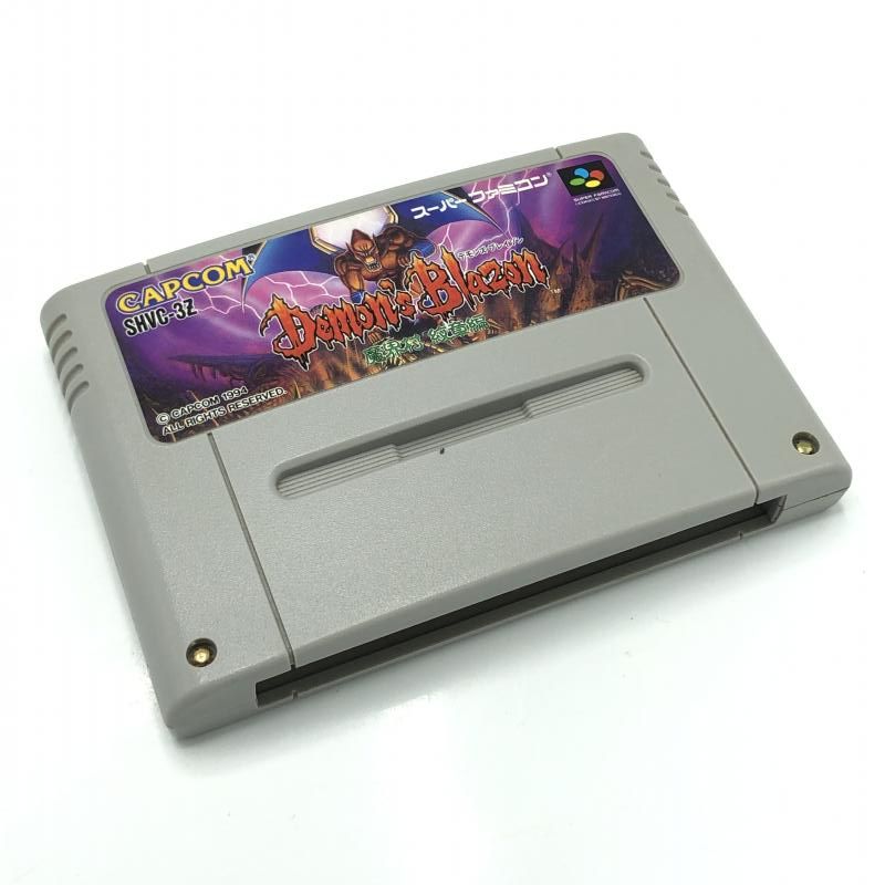 CAPCOM - デモンズ・ブレイゾン SFC Video Game Den | スーパーファミコン | Super Famicom SNES reviews