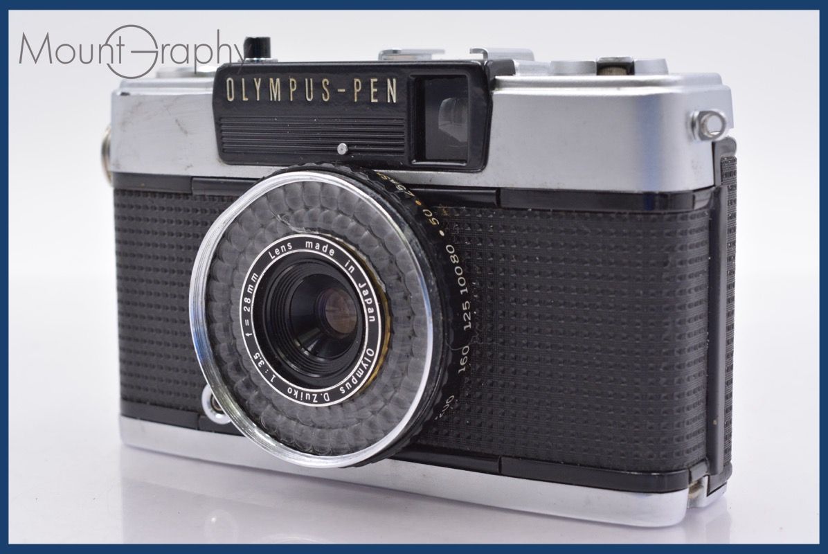 【完動品】オリンパス OLYMPUS PEN EE-3 ☆オリンパス OLYMPUS-PEN EE-3 28mm F3.5☆赤ベロ完動☆#1981
