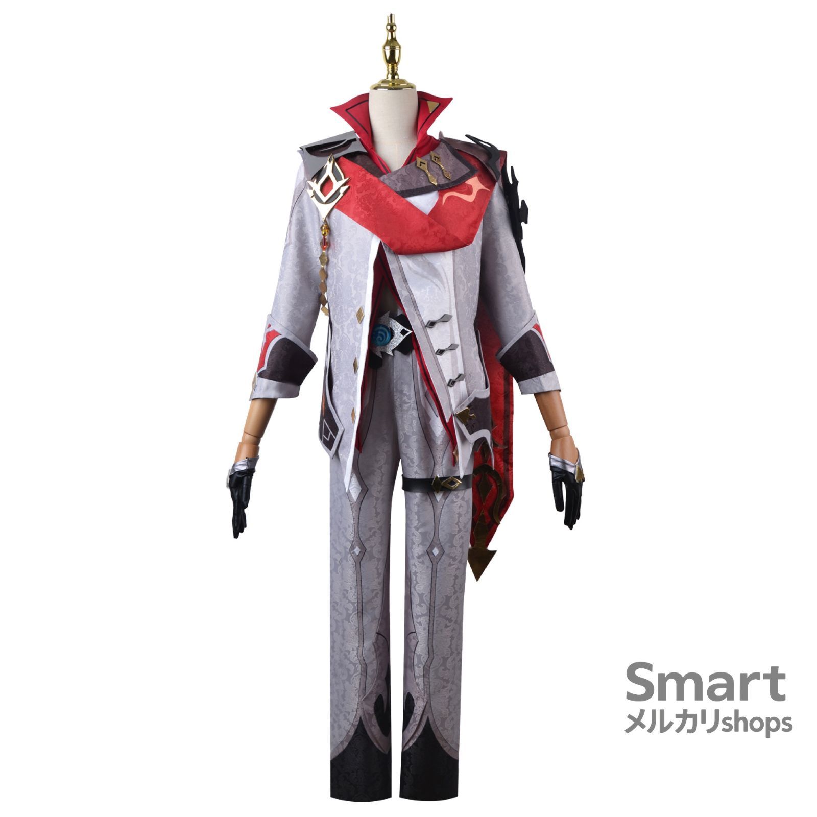 コスプレ 衣装 タルタリヤ 公子 原神 ファデュイ執行官風 フルセット