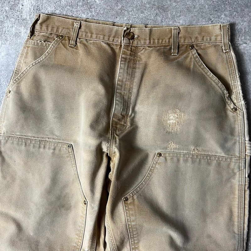 雰囲気系 90s Carhartt ダブルニー ダック ペインター パンツ 36