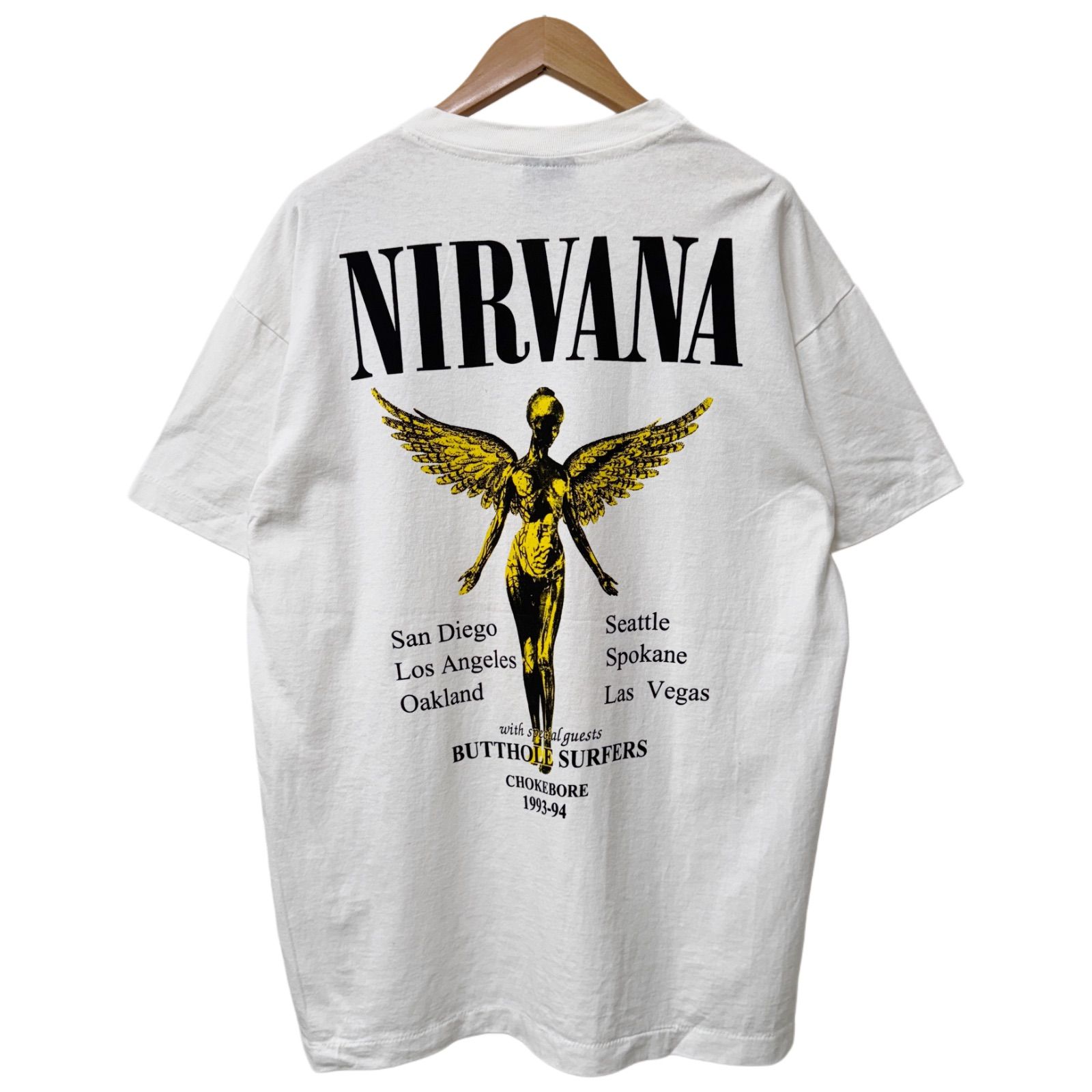 NIRVANA (ニルヴァーナ) 90sヴィンテージTシャツ Lサイズ ニルヴァーナ