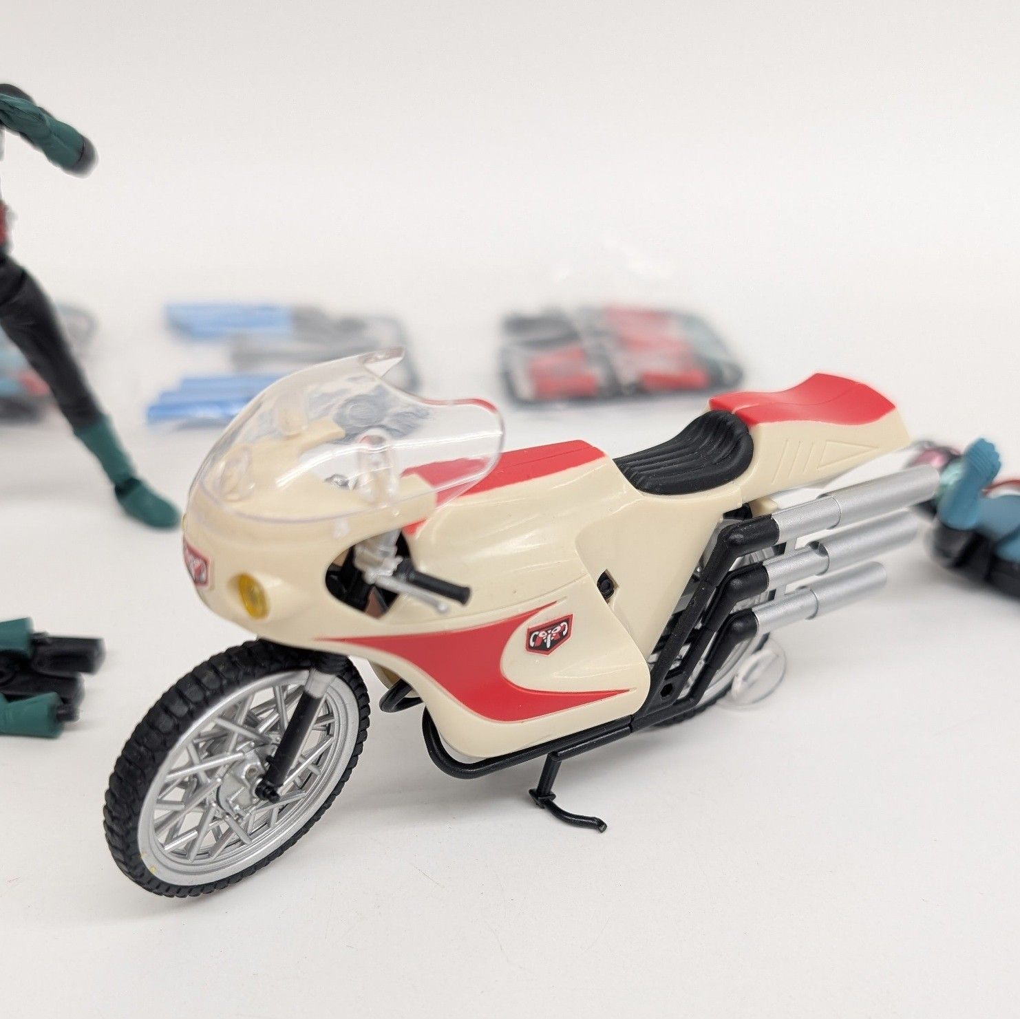 SHODO-X 仮面ライダー 拡張セット（2号用サイクロン号パーツ他