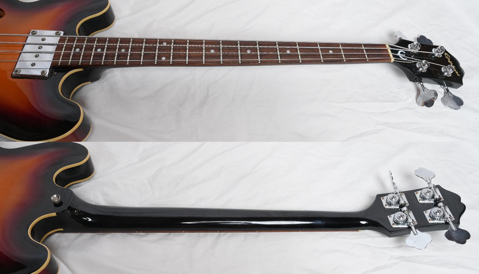 Epiphone エピフォン RIVOLI VC 97年製 セミアコベース ☆Epiphone by Gibson☆RIVOLI BASS VC (改) セミアコベース