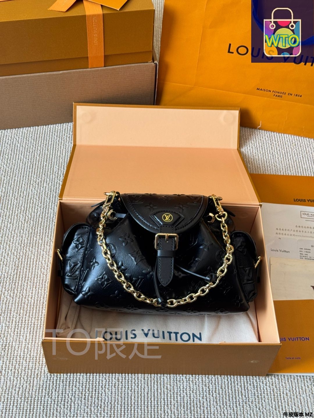 今日特価】Lv ルイ・ヴィトン オデッセ 高級牛皮-WTO輸入3