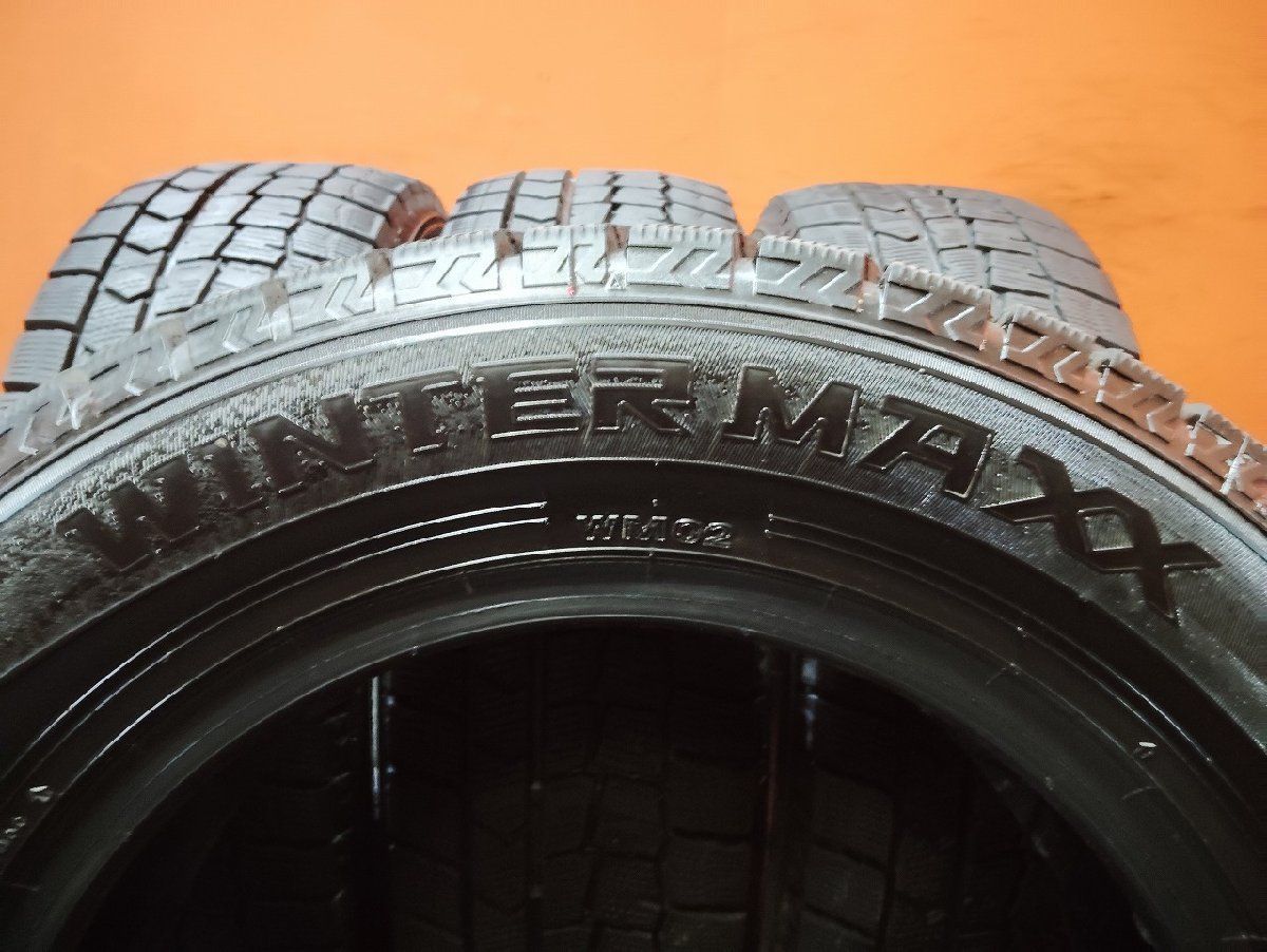 DUNLOP WM02 195/65R15 スタッドレス【トヨタ ウィッシュ 純正ホイール
