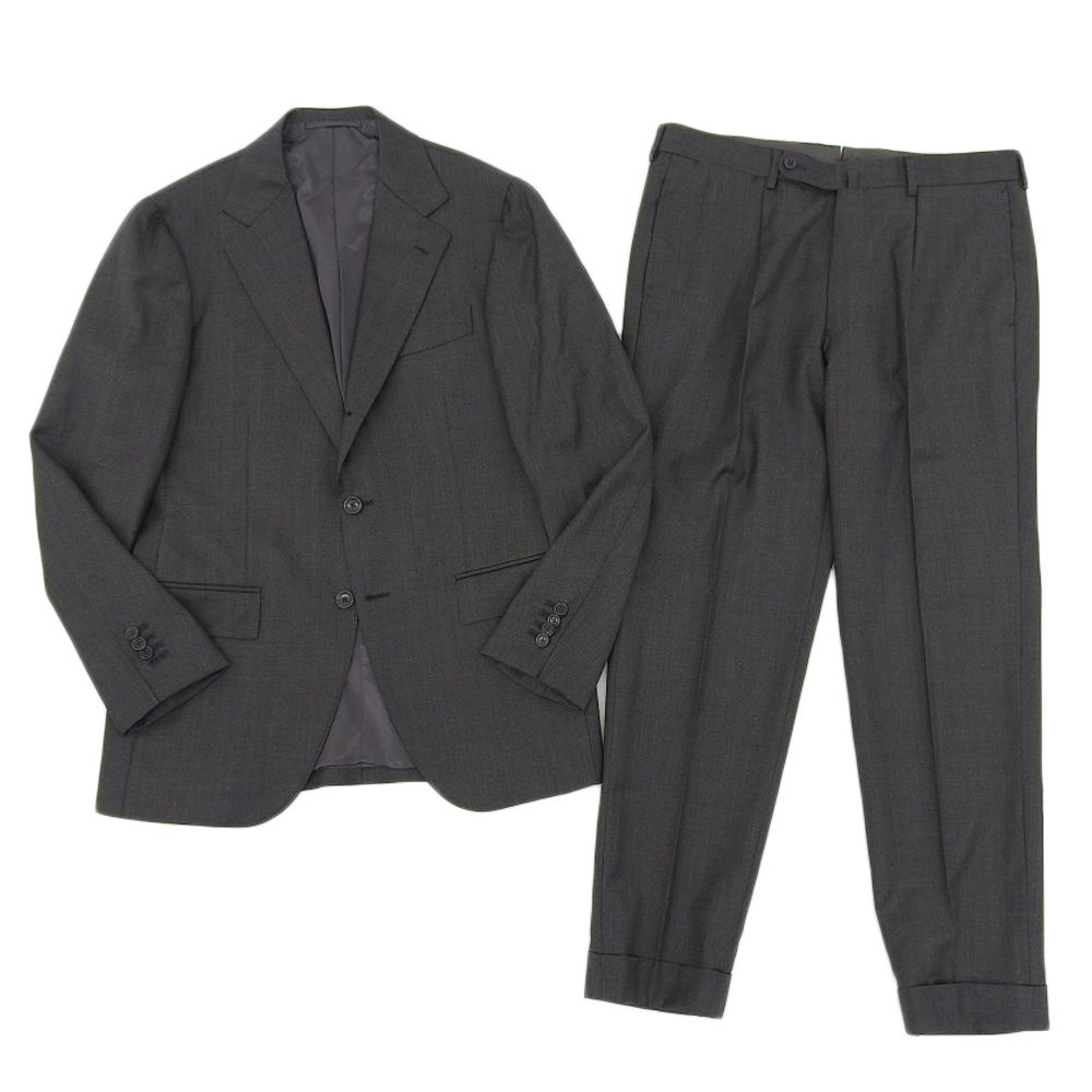 BEAMS F ビームスエフ BEAMS F ビームスエフ ウール ソリッド スーツ 