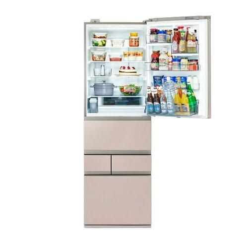 4営業日で発送 GRY450GTMNS 冷蔵庫 VEGETA ベジータ GTMシリーズ エクリュゴールド GR-Y450GTM-NS 60cm 452L 5ドア 右開きタイプ