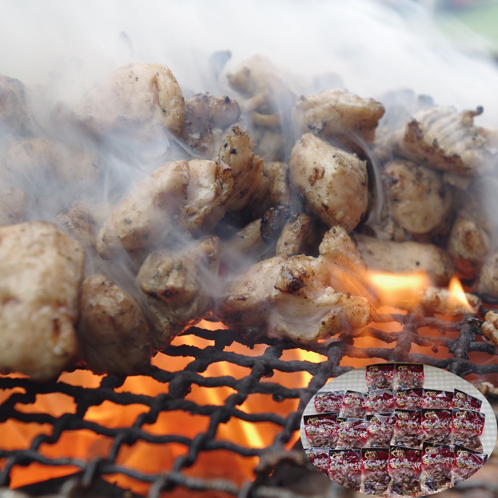 みやざき名物 鶏の炭火焼 80g×20パック 【公式通販】
