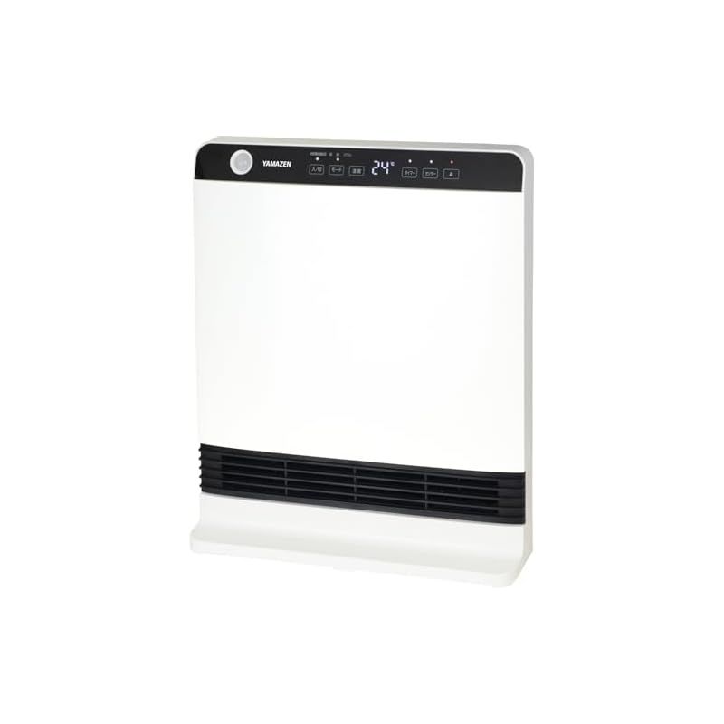 山善 大風量 セラミックファンヒーター セラミックヒーター 加湿機能搭載 (木造和室 6畳 / プレハブ洋室 10畳 まで) タンク容量2. 15%オフクーポン 11⁄17 23:59迄ヒーター 人感センサー 大風量セラミックヒーター DSF-S122(W) セラミックファンヒーター  電気ストーブ 足元暖房 脱衣所 トイレ 洗面所 リビング おしゃれ シンプル 山善 YAMAZEN 送料無料 | くらしのｅショップ