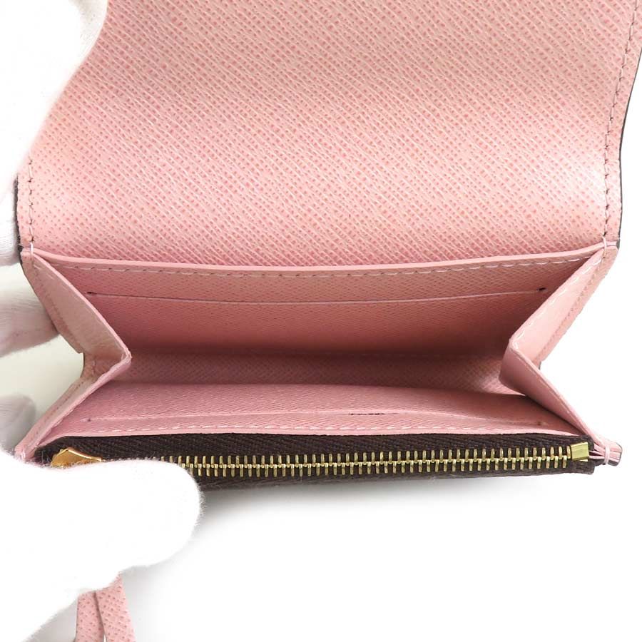 ルイ ヴィトン 財布モノグラム ポルトモネ ロザリ ローズバレリーヌ