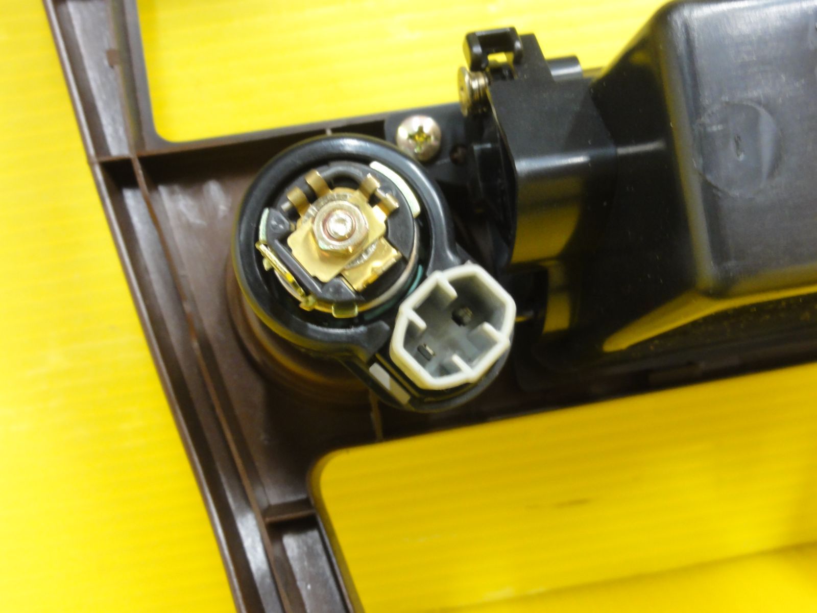 ☆平成9年車 トヨタ JZX100 クレスタ オーディオ センターパネル 木目