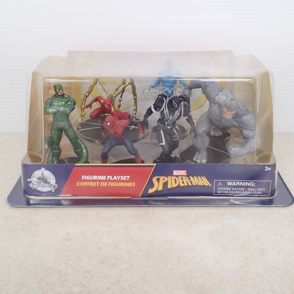 未開封 ディズニー マーベル スパイダーマン フィギュアセット