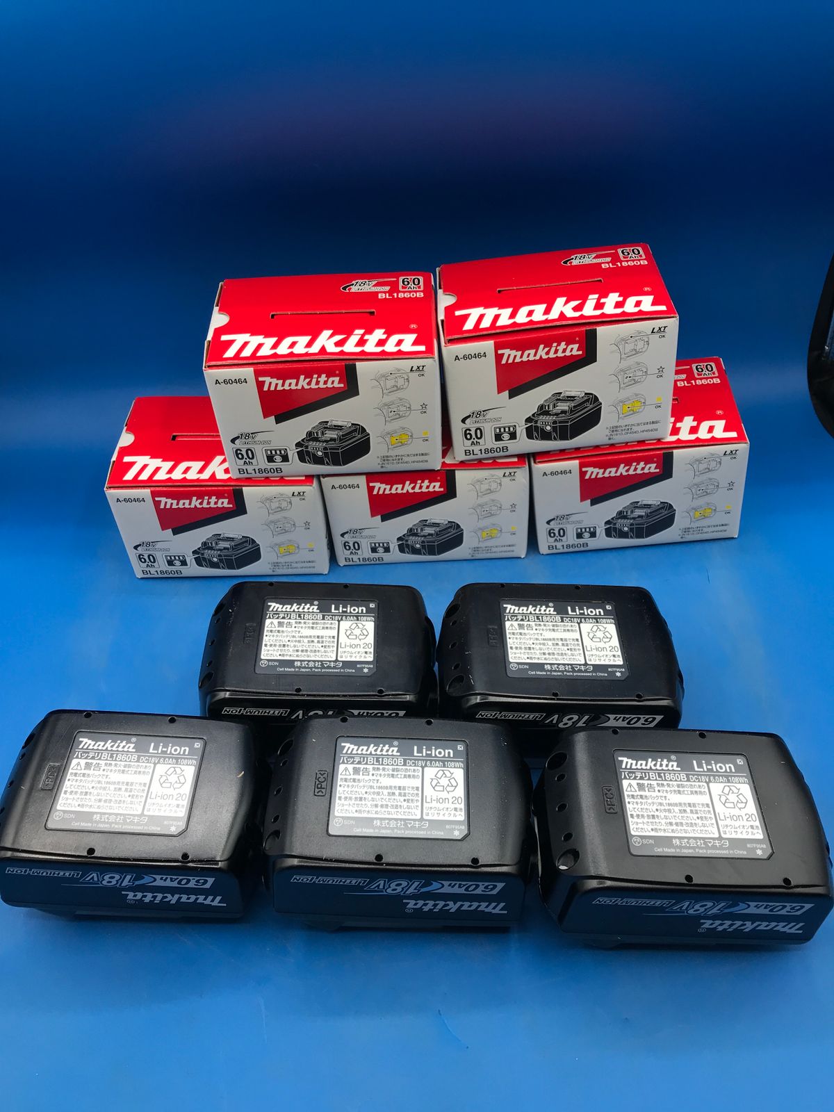 領収書発行可】☆[未使用]Makita/マキタ 18v 6.0Ah リチウムイオン