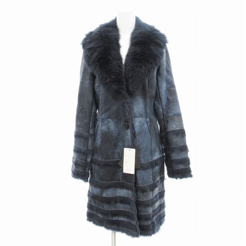 肉厚◎/総丈95 ロイヤル サガフォックス ブルーフロスト ファーコート 毛皮 肉厚◎/総丈95 ロイヤル サガフォックス ブルーフロスト ファーコート