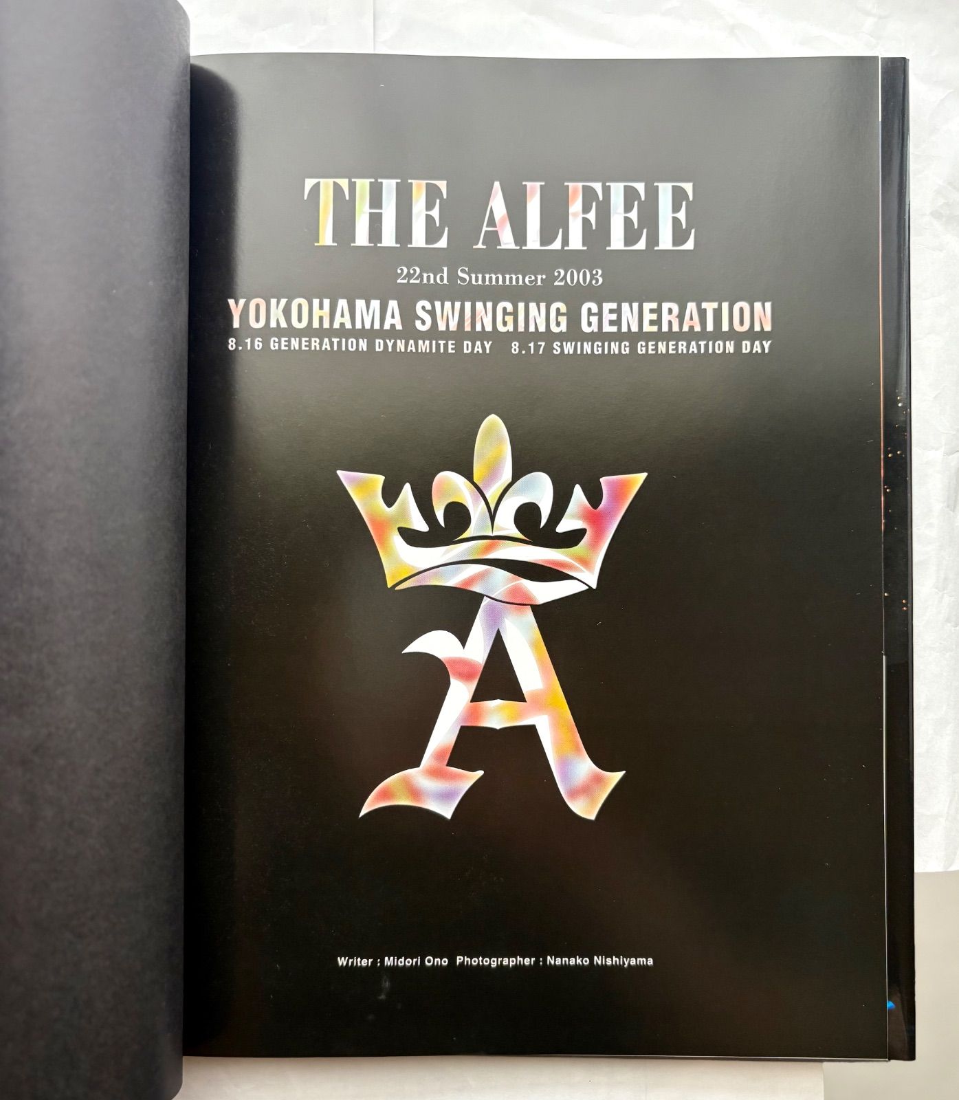 THE ALFEE グッズ 22nd Summer 2003 YOKOHAMA SWINGING