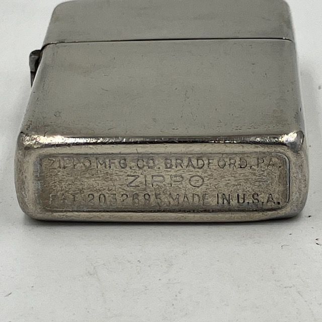 1946年前期 58ｍｍロングトールケース ニッケルシルバー ３バレル ジッポー ZIPPO - 雑貨