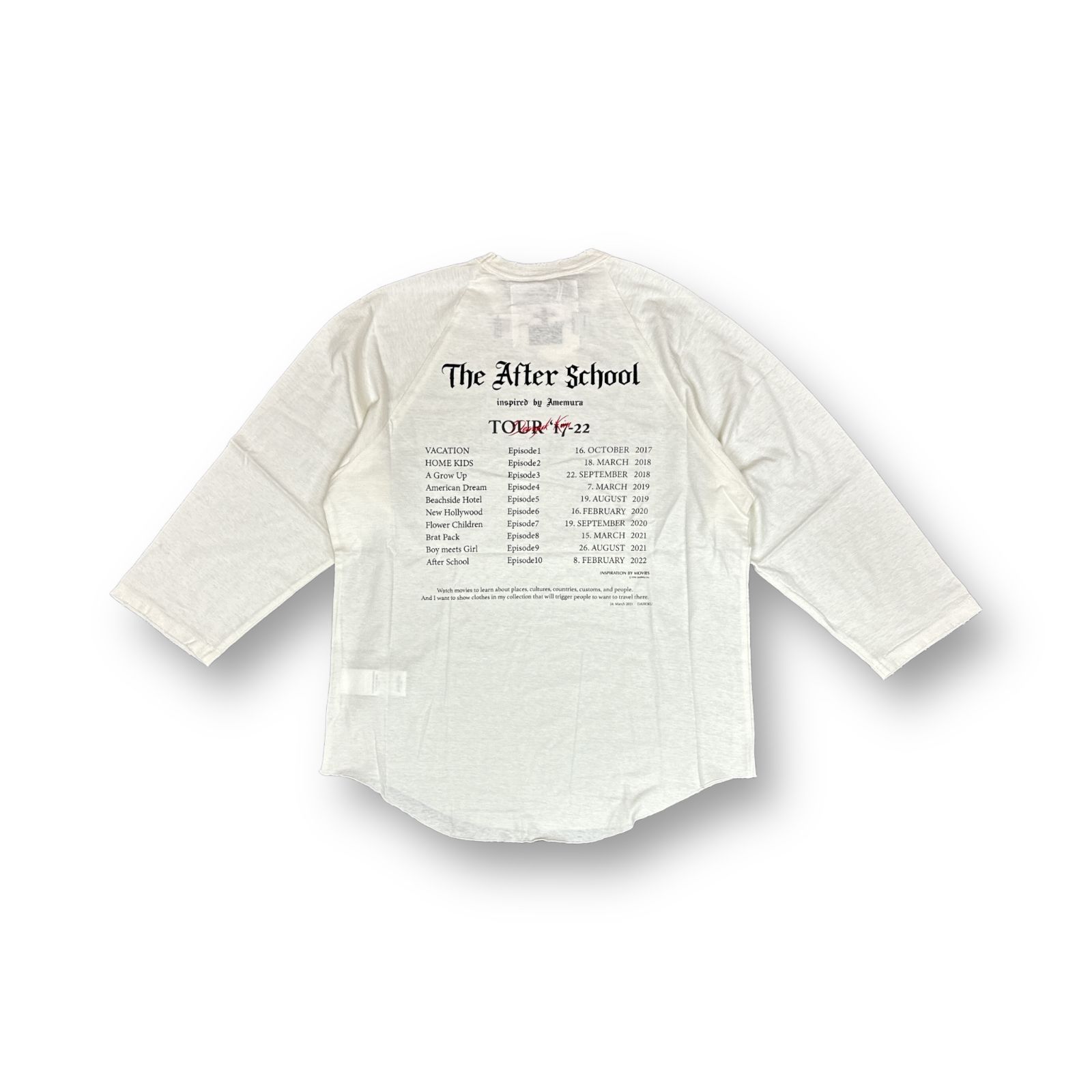 DAIRIKU After School 22AW ダイリク DAIRIKU 22AW After School