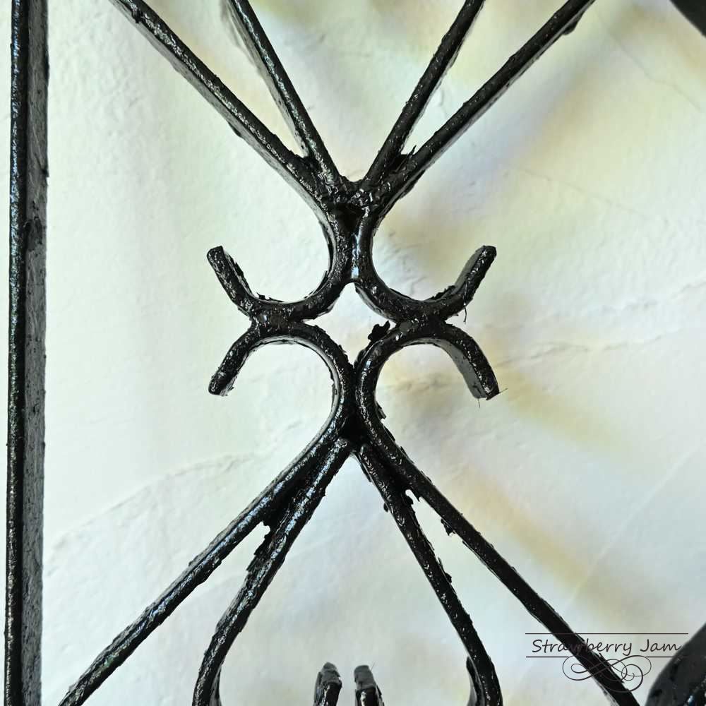 L2804-682-2 英国アンティーク イングリッシュガーデン アイアンゲート