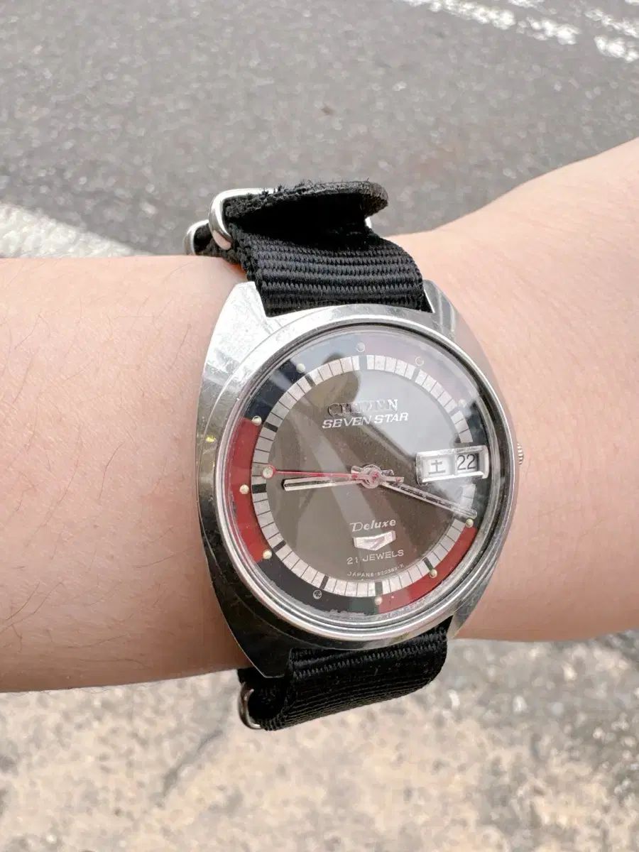 1970年代 ヴィンテージ CITIZEN シチズン Sevenスター オート 時計