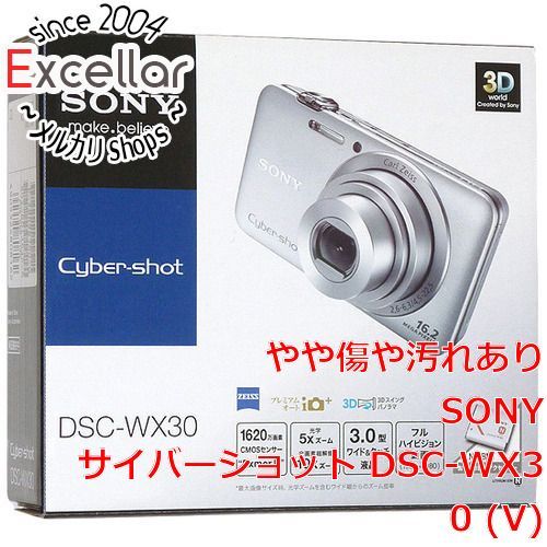 bn:1] SONY製 Cyber-shot DSC-WX30 バイオレット/1620万画素 元