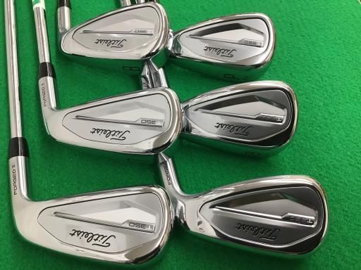 【中古】 タイトリスト Titleist T350(2023) 6S アイアンセット IR 純正特注シャフト (フレックスS) メンズ 男性用 右利き 右用 Cランク ゴルフクラブ