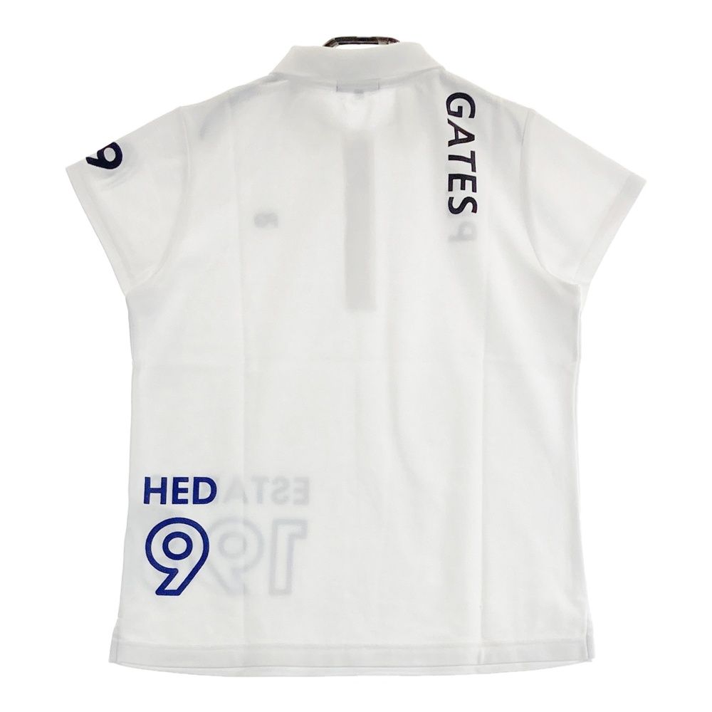 サイズ 2 PEARLY GATES パーリーゲイツ 055 2160408 半袖ポロシャツ ホワイト系 ゴルフウェア レディース ストスト