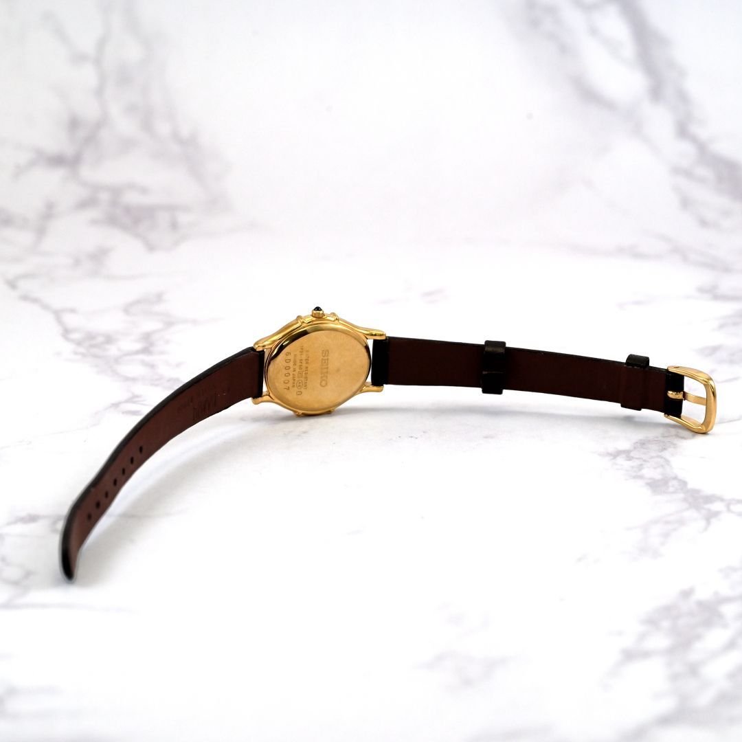 電池交換済 送料無料 セイコー SEIKO EXCELINEエクセリーヌ 6P