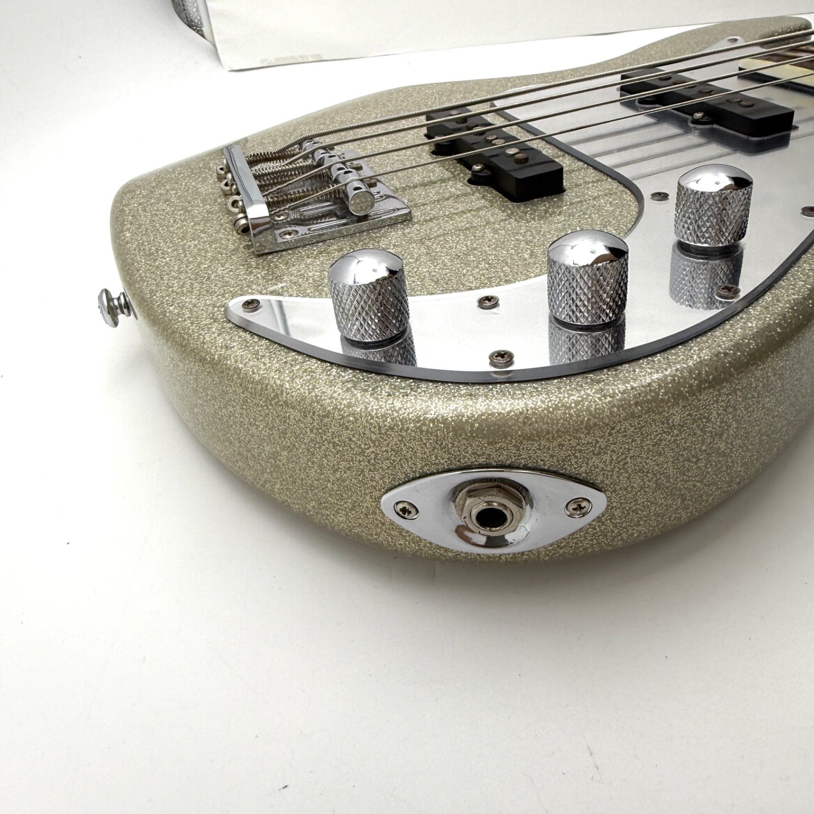 GrassRoots G-AK-70 シド明希モデル エレキベース シルバースパークル