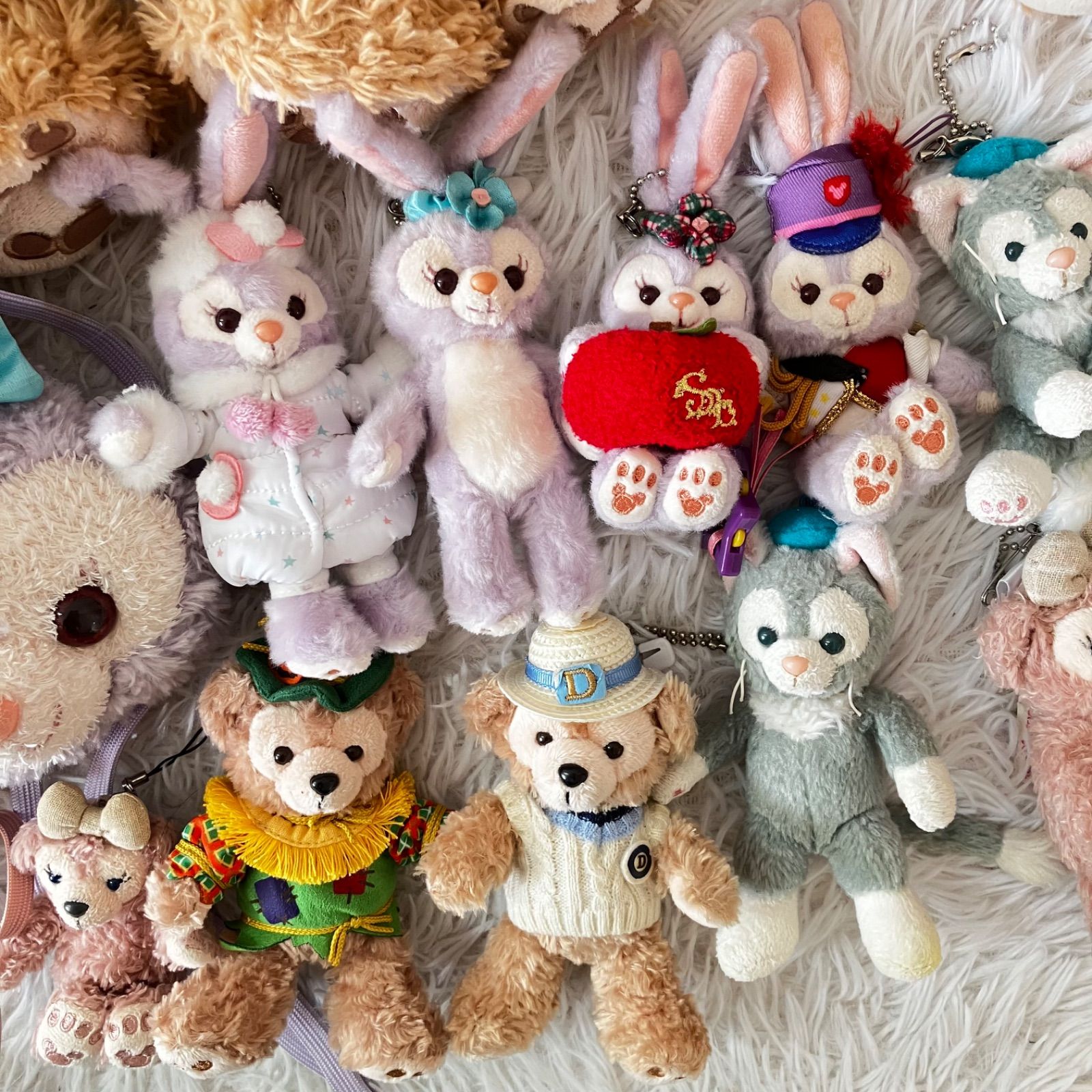 まとめ売り♡ダッフィーフレンズぬいバとぬいぐるみストラップ まとめ売り】ダッフィーフレンズ ぬいば ストラップ ダッフィーまとめ