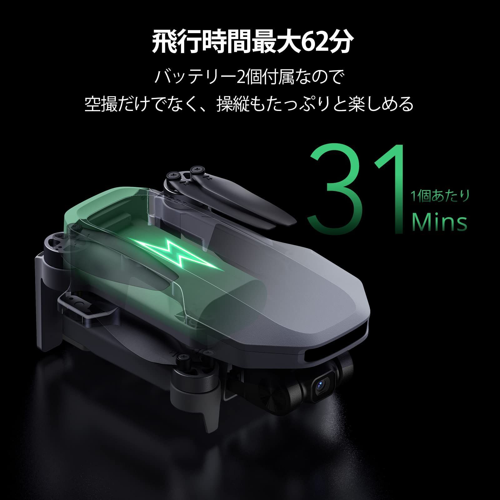 新着商品 グレー クリスマスプレゼント フライモアコンボ ブラシレスモーター 軽量 飛行時間62分 折りたたみ式 最大転送距離4km EIS手ブレ補正 GPS搭載 4K動画 カメラ付き ドローン SE ATOM Potensic WWW_TRAVELLANDINDIA_COM