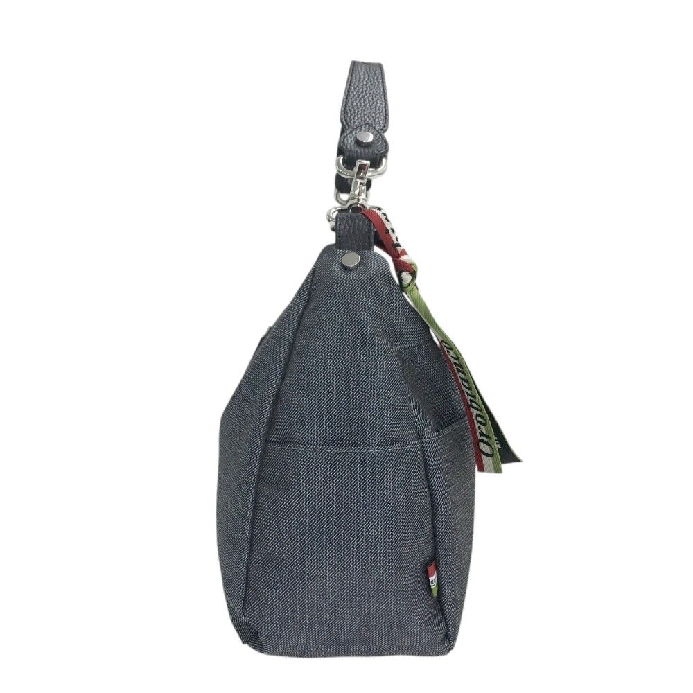 オロビアンコ OROBIANCO バッグ ハンドバッグ ナイロン×レザー ダークブラウン オロビアンコ／orobianco バッグ トートバッグ 鞄 ハンドバッグ メンズ