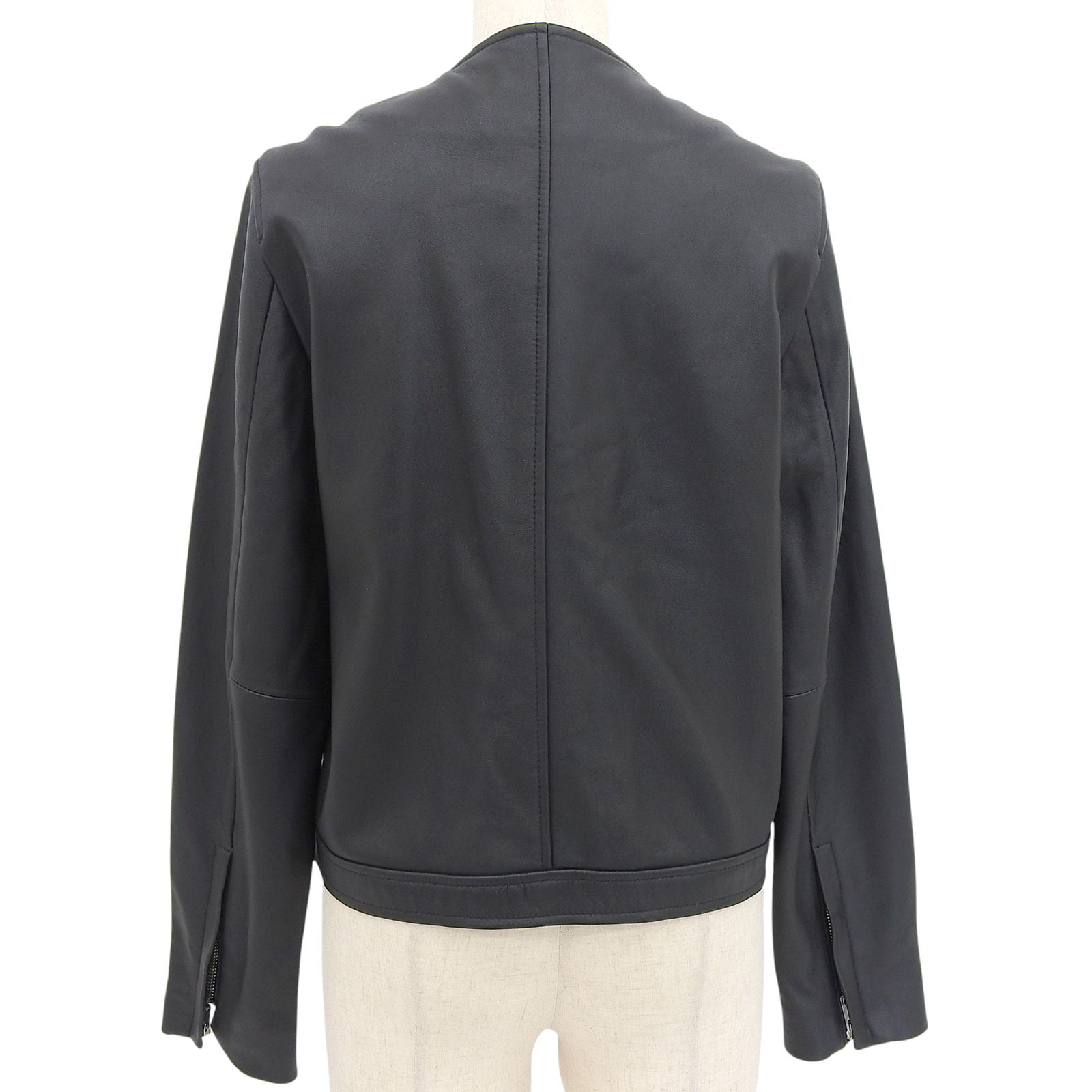 ラムレザー ダブルジップ