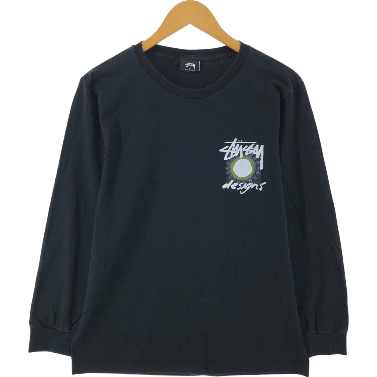 STUSSY』ステューシー (L) バックプリントロングTシャツ