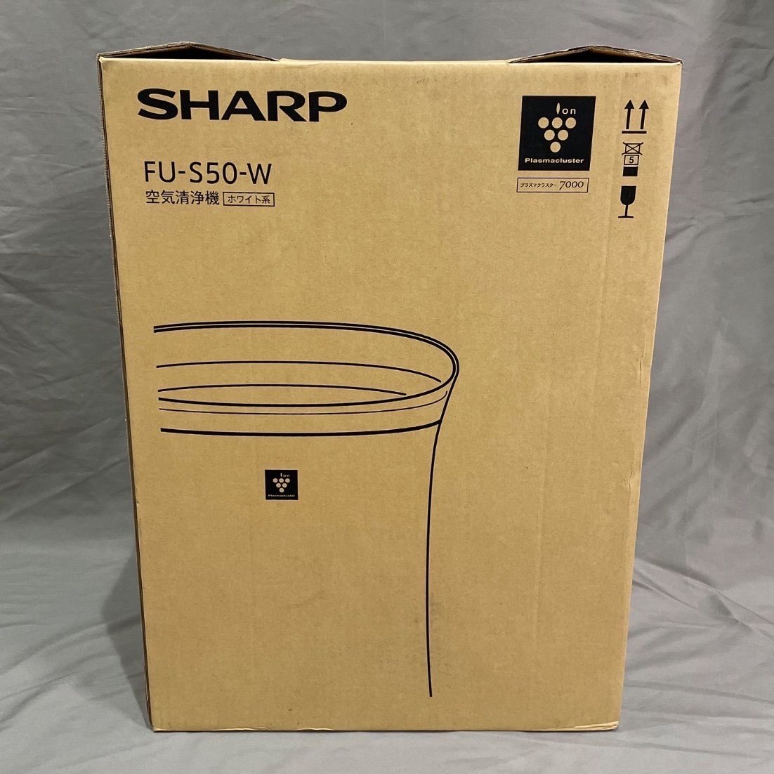 ♥ SHARP シャープ 空気清浄機 FU-S50-W ホワイト ♪
