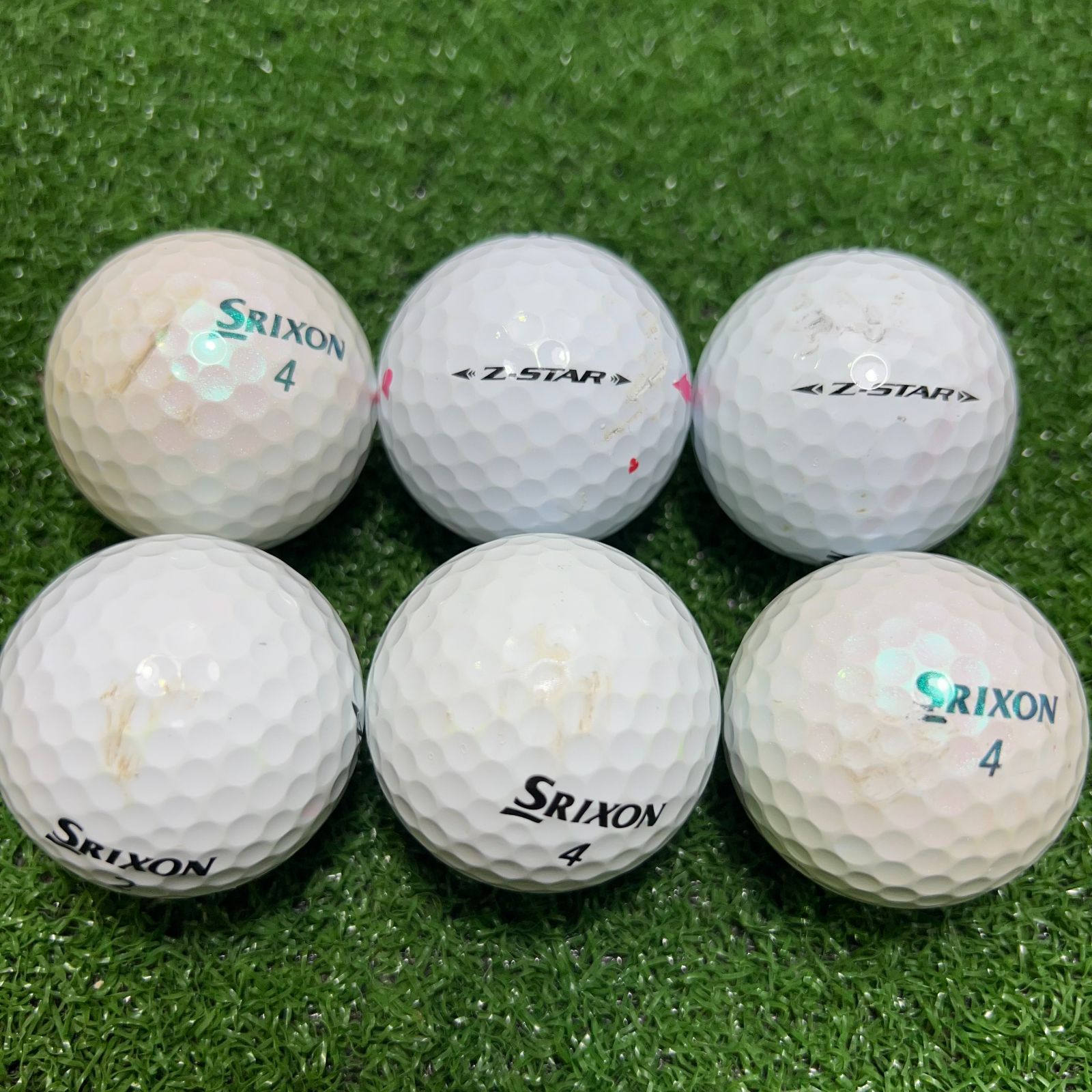 【S125】Z-STAR DIAMOND　白 年式混合 ロストボール 24球 S125】Z-STAR DIAMOND 白 年式混合 ロストボール 24球 S125】Z